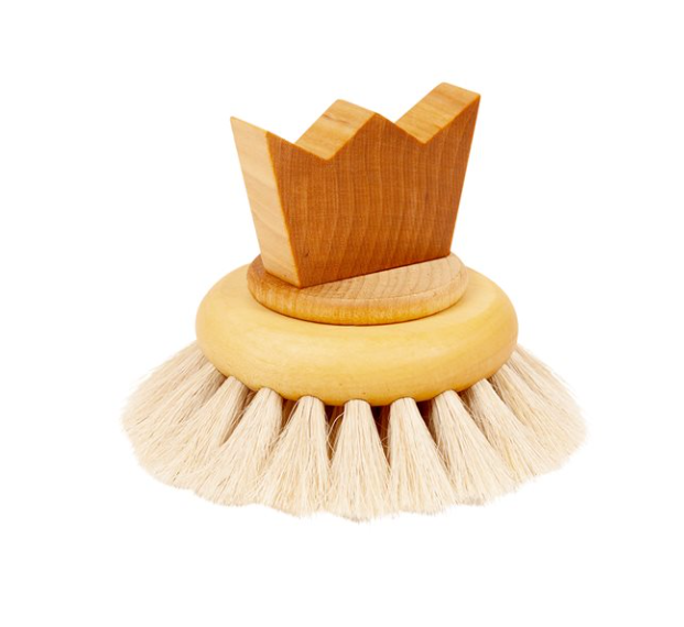 Bath Brush with Crown