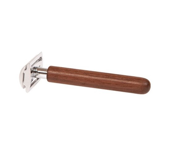 Razor with Walnut Handle