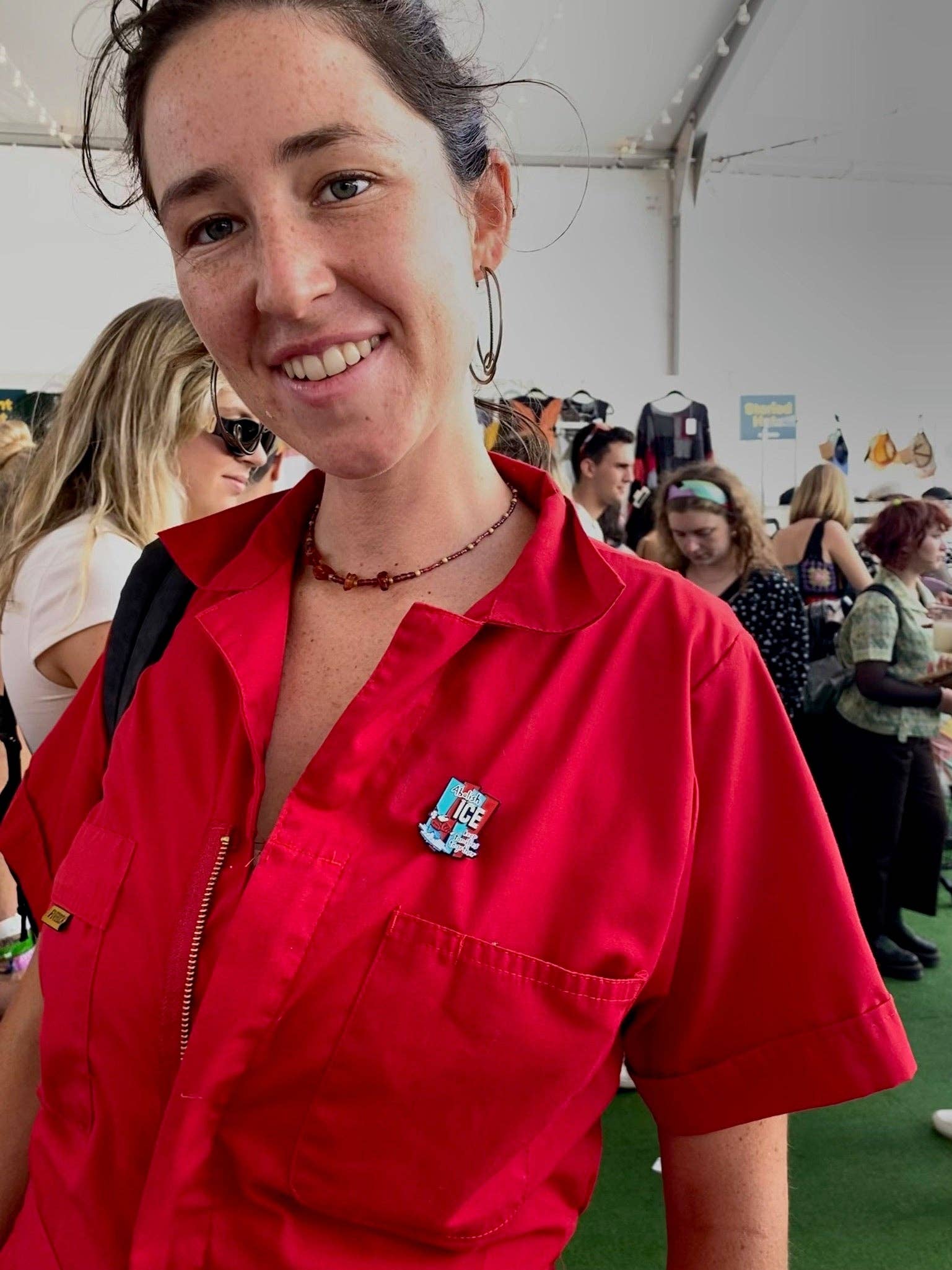 Abolish ICE Enamel Pin
