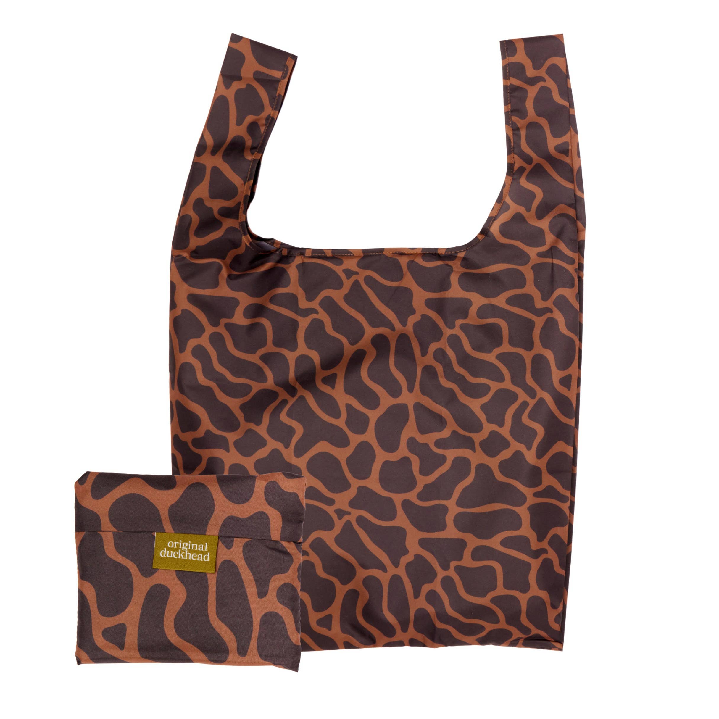 Taupe Ripples Eco-friendly Reusable Tote Bag