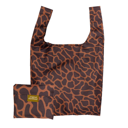 Taupe Ripples Eco-friendly Reusable Tote Bag