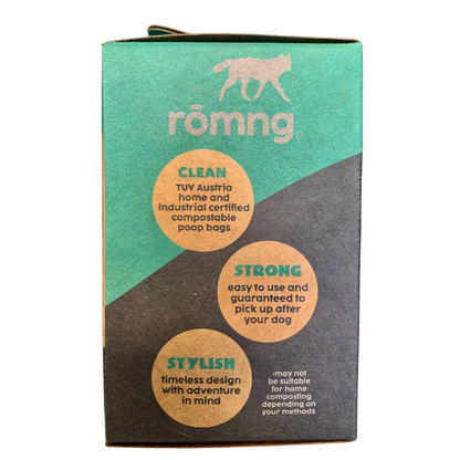 Plant-Based Compostable Poop Bag Packages 6 Rolls | 90 Bags
