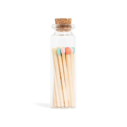 Pastel Mix Matches in Small Corked Vial