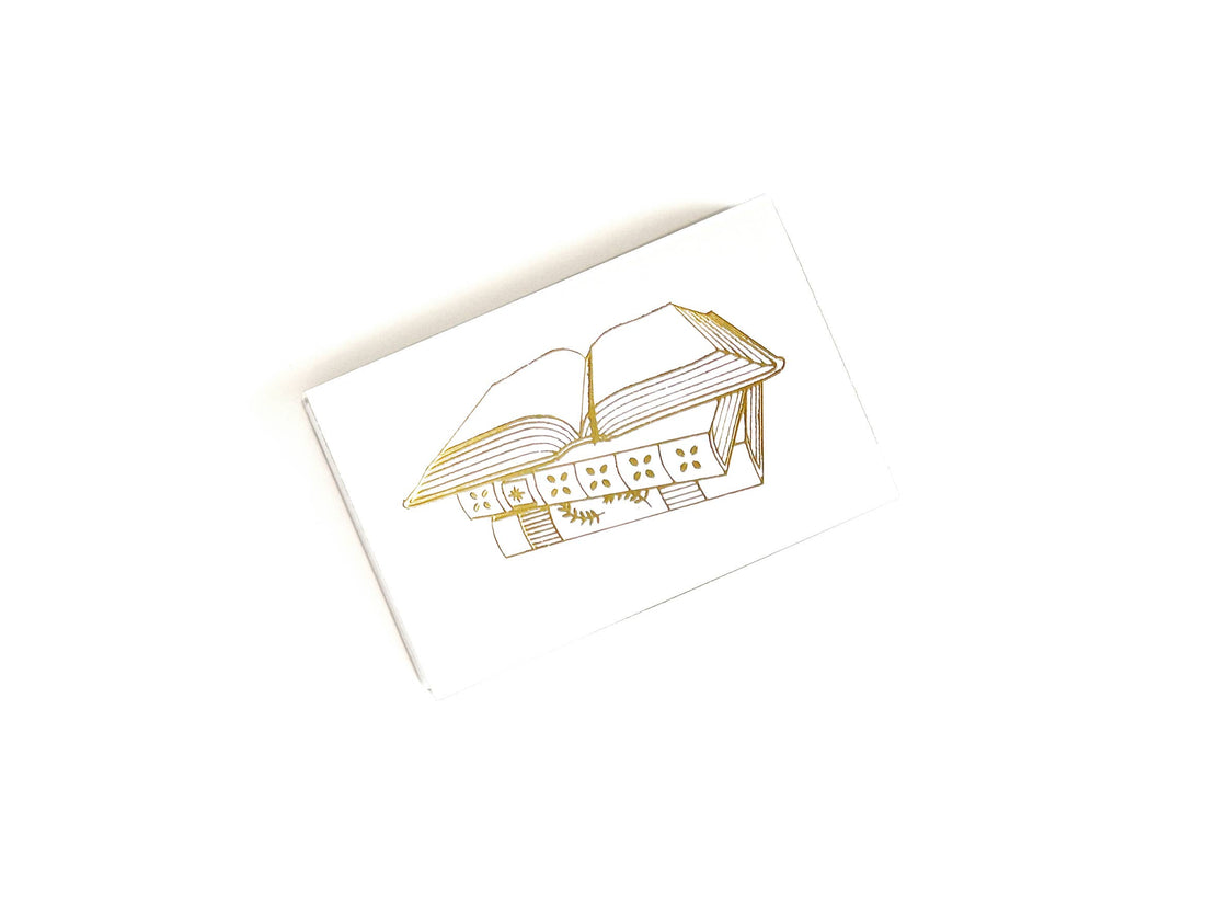 Book Lover Matchbox | Bibliophile Matches | Literary Candle