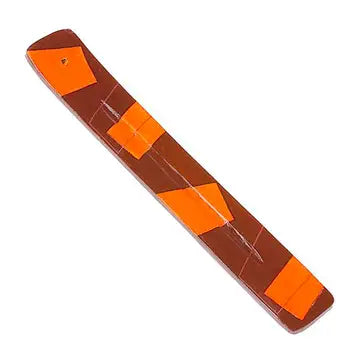 Abstract Hand painted Incense Holder