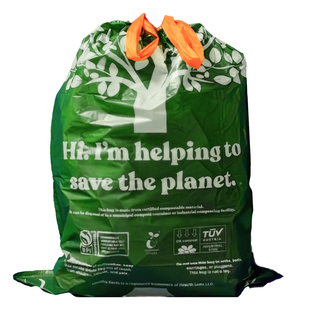 Healthy Earth 13 Gallon Compostable Trash Bags