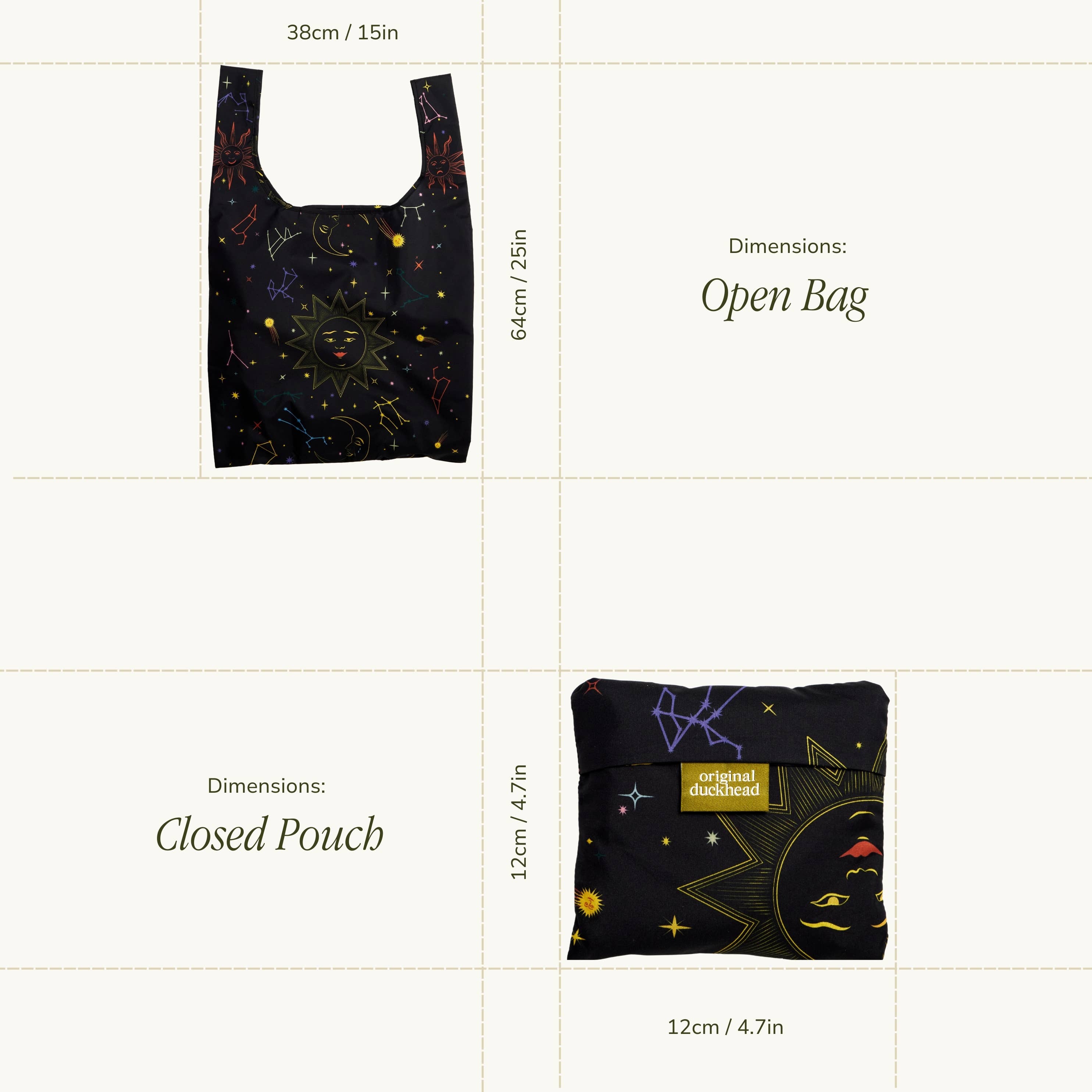 Zodiac Reusable Eco Friendly Reusable Bag