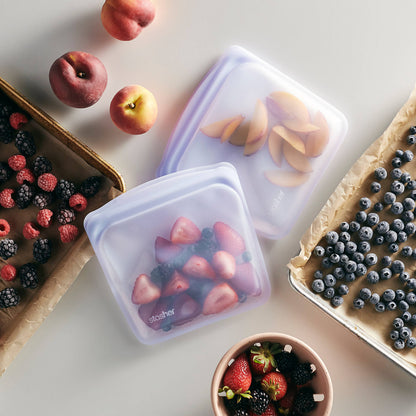 Sandwich Stasher Bag: Clear