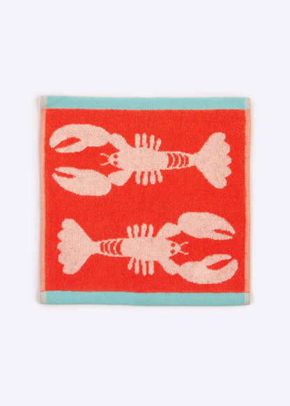 Anorak Lobster Organic Cotton Bath Towel