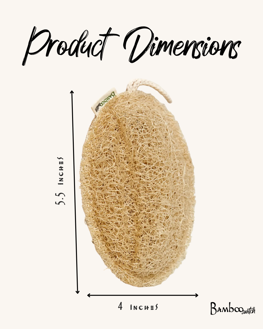 Large Exfoliating Loofah | Oval | Wellness Bestseller