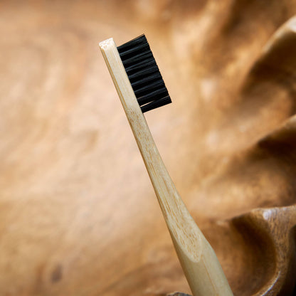 Adult Bamboo Toothbrush | Black | Dental Bestseller