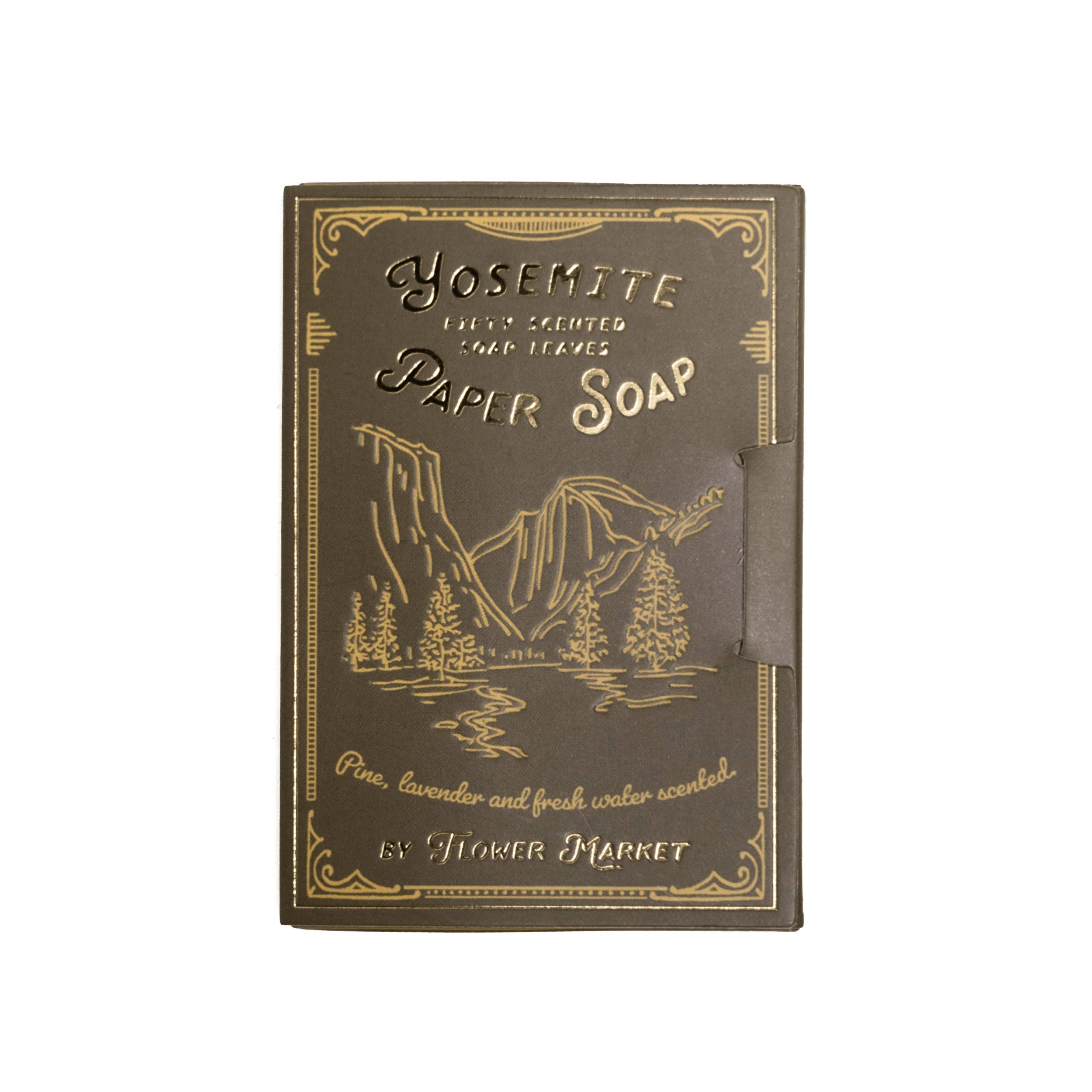Paper Soap – Yosemite (Pine, Lavender, Fresh Water Scent)