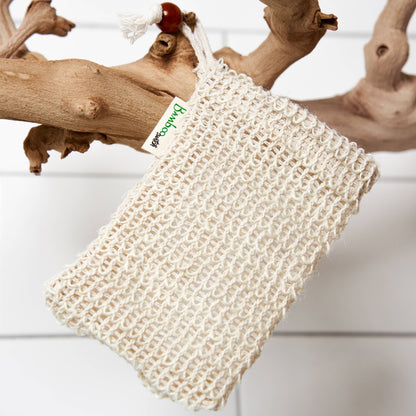 Compostable Sisal Soap Saver Bag | Summer Bestseller