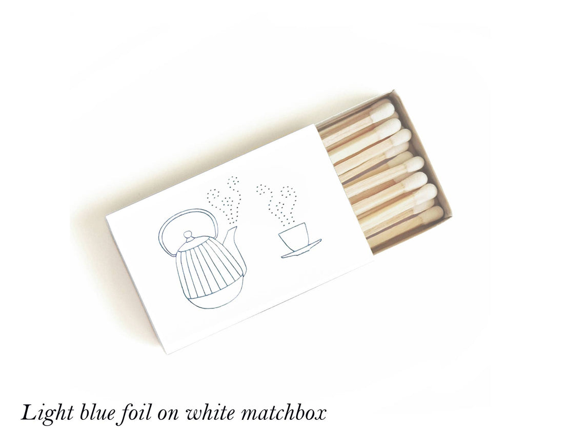 Cup of Tea Matchbox | Coffee Lover Matches | Candle Gift