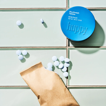 Alcohol-Free Cool Mint &amp; Fluoride-Free Mouthwash Tablets
