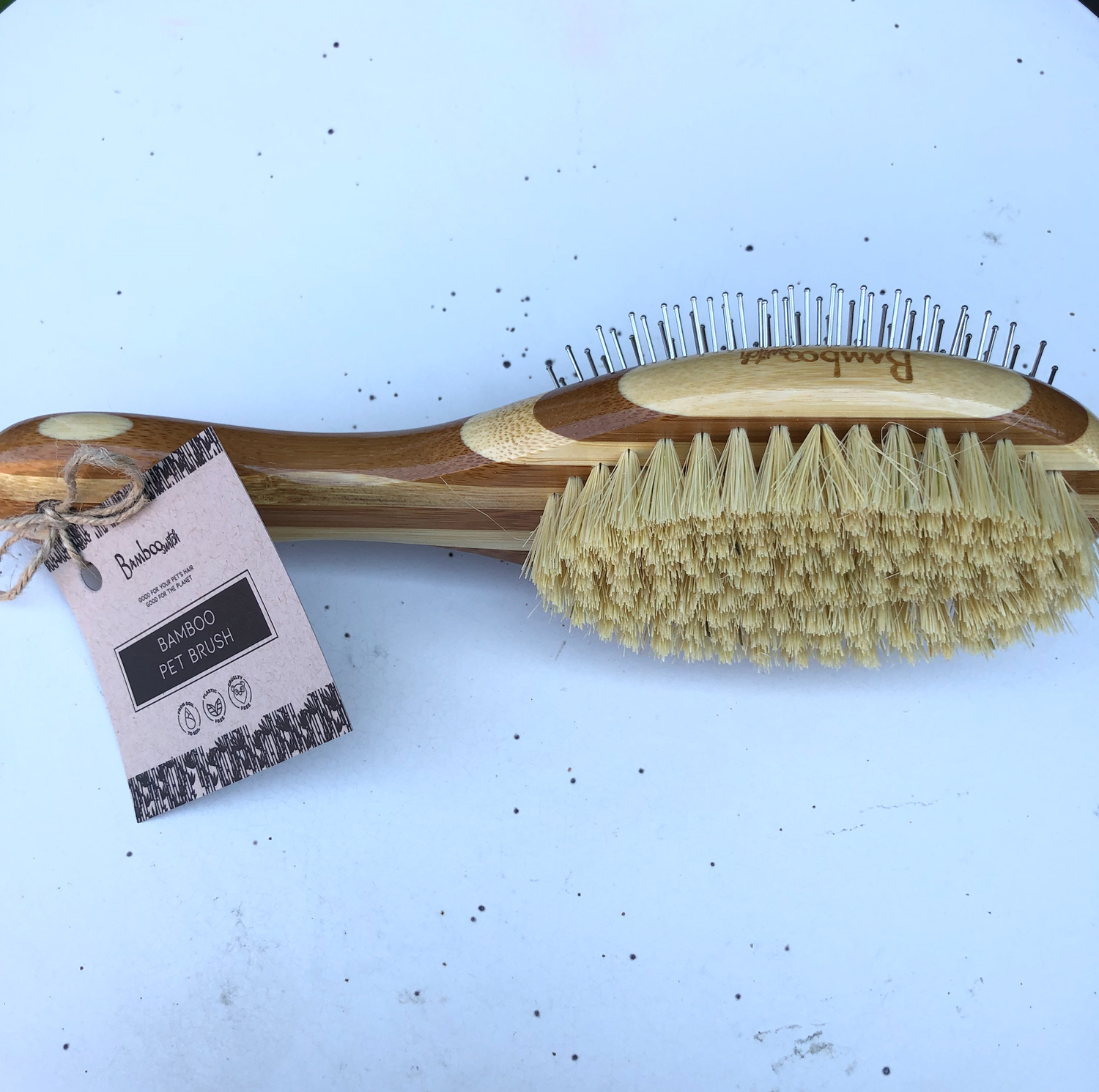 Bamboo Dog &amp; Pet Grooming Brush