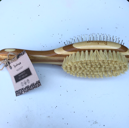 Bamboo Dog &amp; Pet Grooming Brush