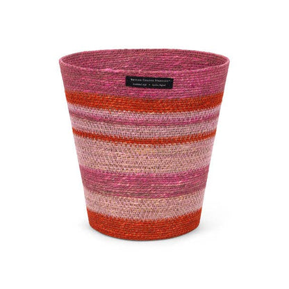 BRITISH COLOUR STANDARD Seagrass Waste Paper Basket in Guardsman / Neyron