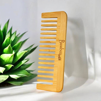 Bamboo Wide Tooth Comb