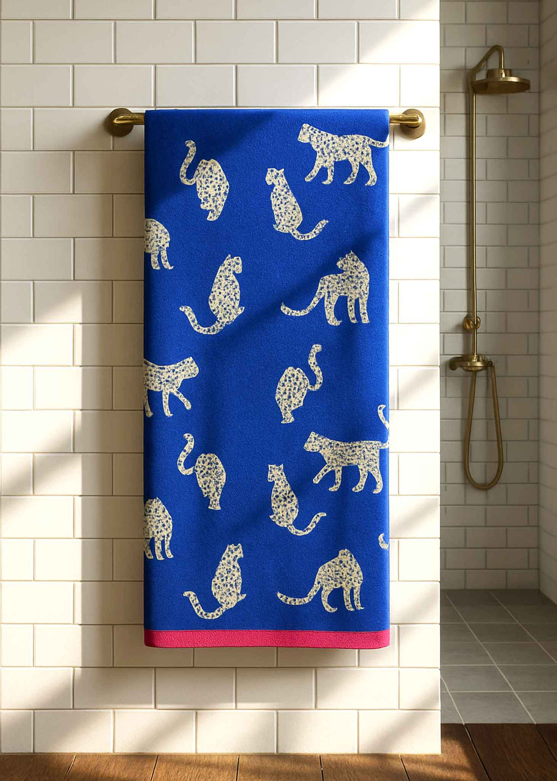 Snow Leopards Organic Cotton Towels