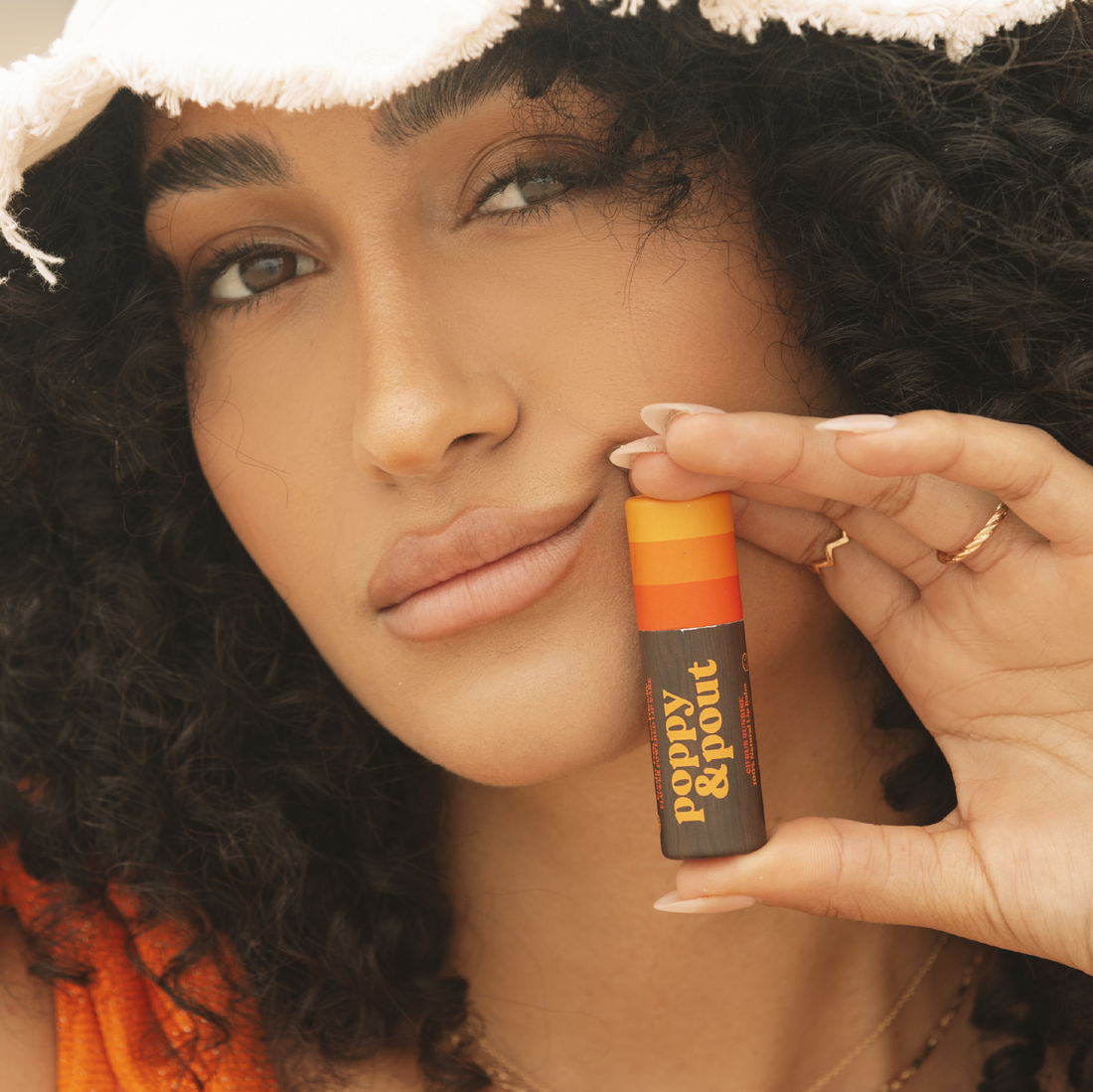 Poppy Lip Balm, Retro Surf, Citrus Sunrise