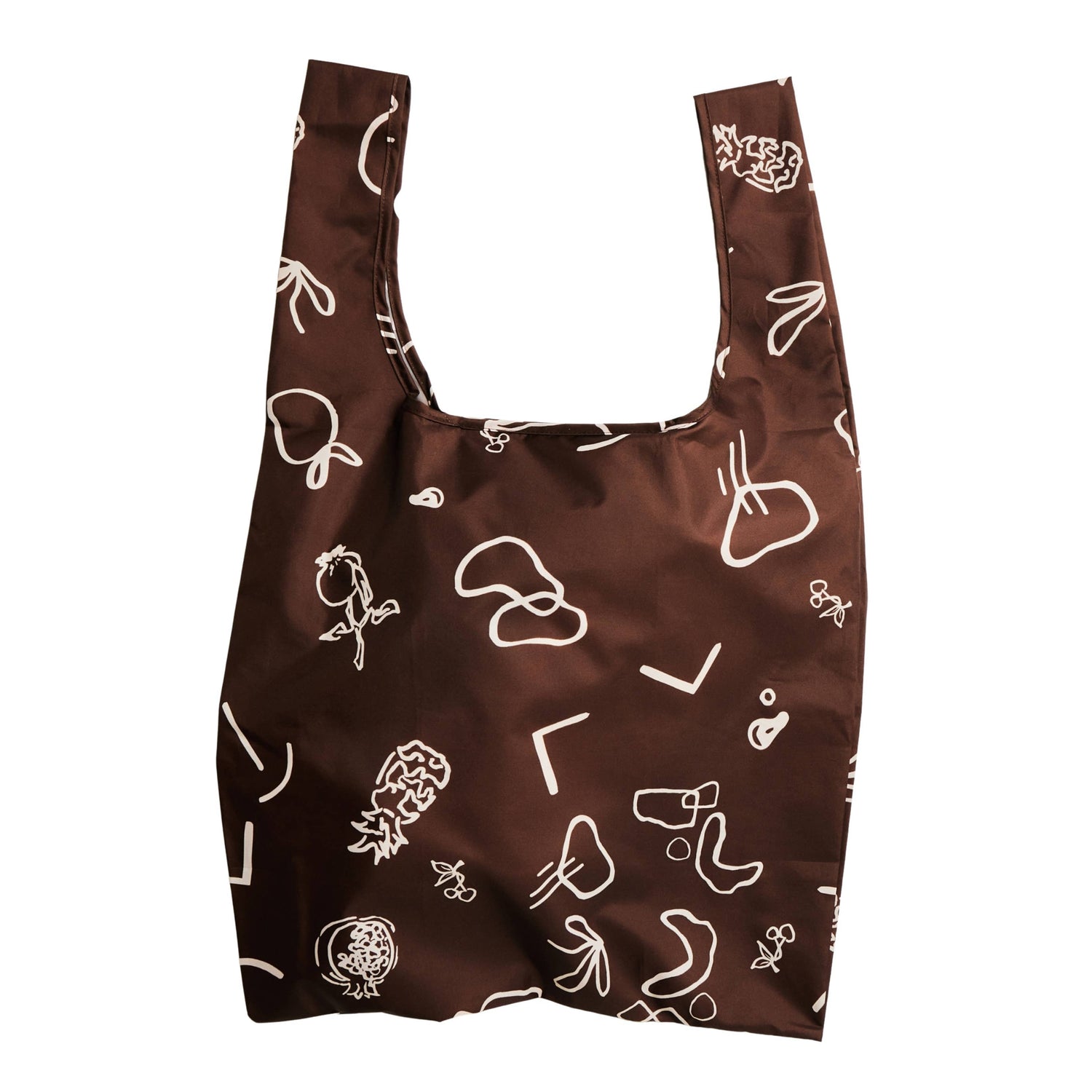 Fruits &amp; Shapes in Easter Chocolate Eco Friendly Tote Bag