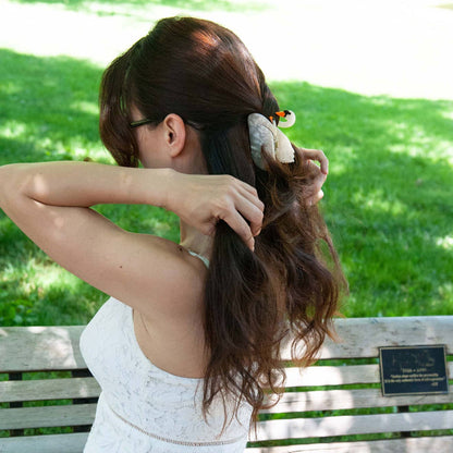 Swan Hair Claw Clip
