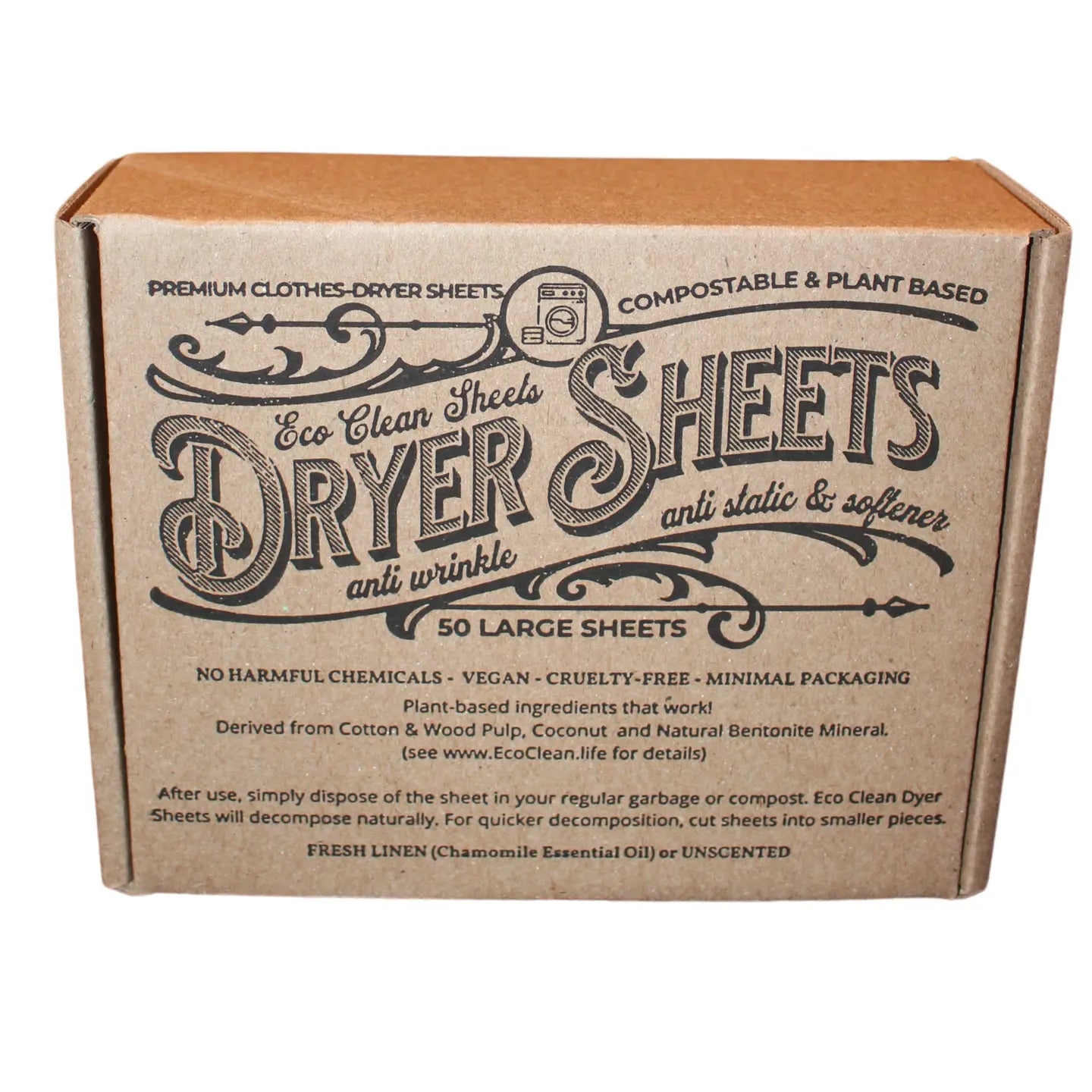 Eco Clean Sheets - Dryer sheets