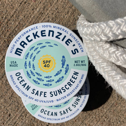 SPF 40 Ocean Safe Sunscreen Tin