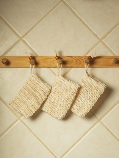Compostable Sisal Soap Saver Bag | Summer Bestseller
