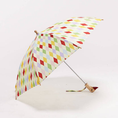 Harlequin Print Kids Eco-Friendly Duckling Umbrella