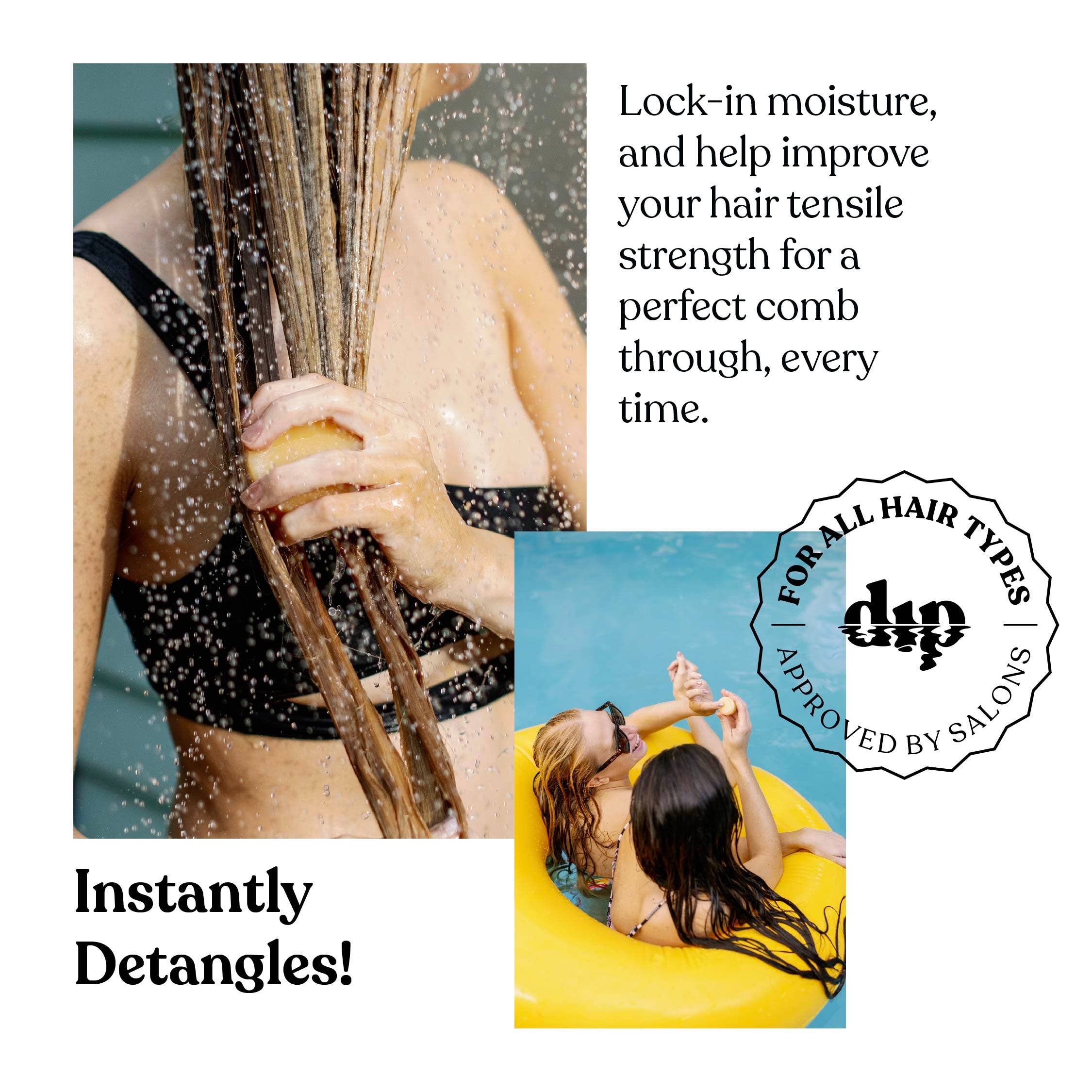 Mini Dip Conditioner &amp; After Swim Detangler - Mimosa &amp; Sandalwood