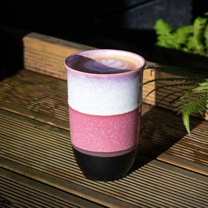 Eclipse 12oz Ceramic Travel Mug – (Includes Lid &amp; Band)