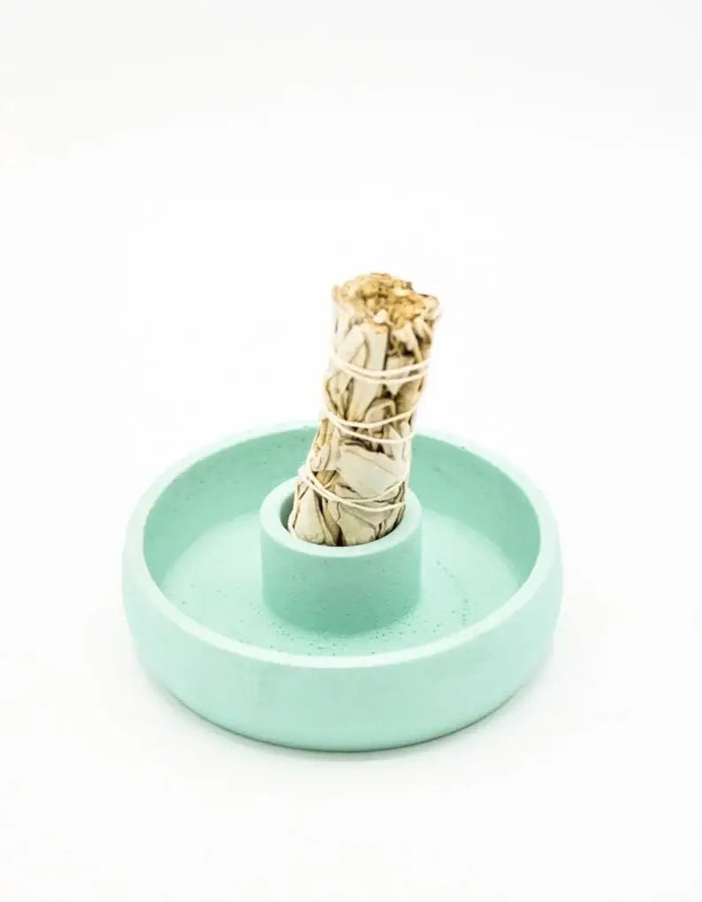 Concrete Smudge Stick Holder