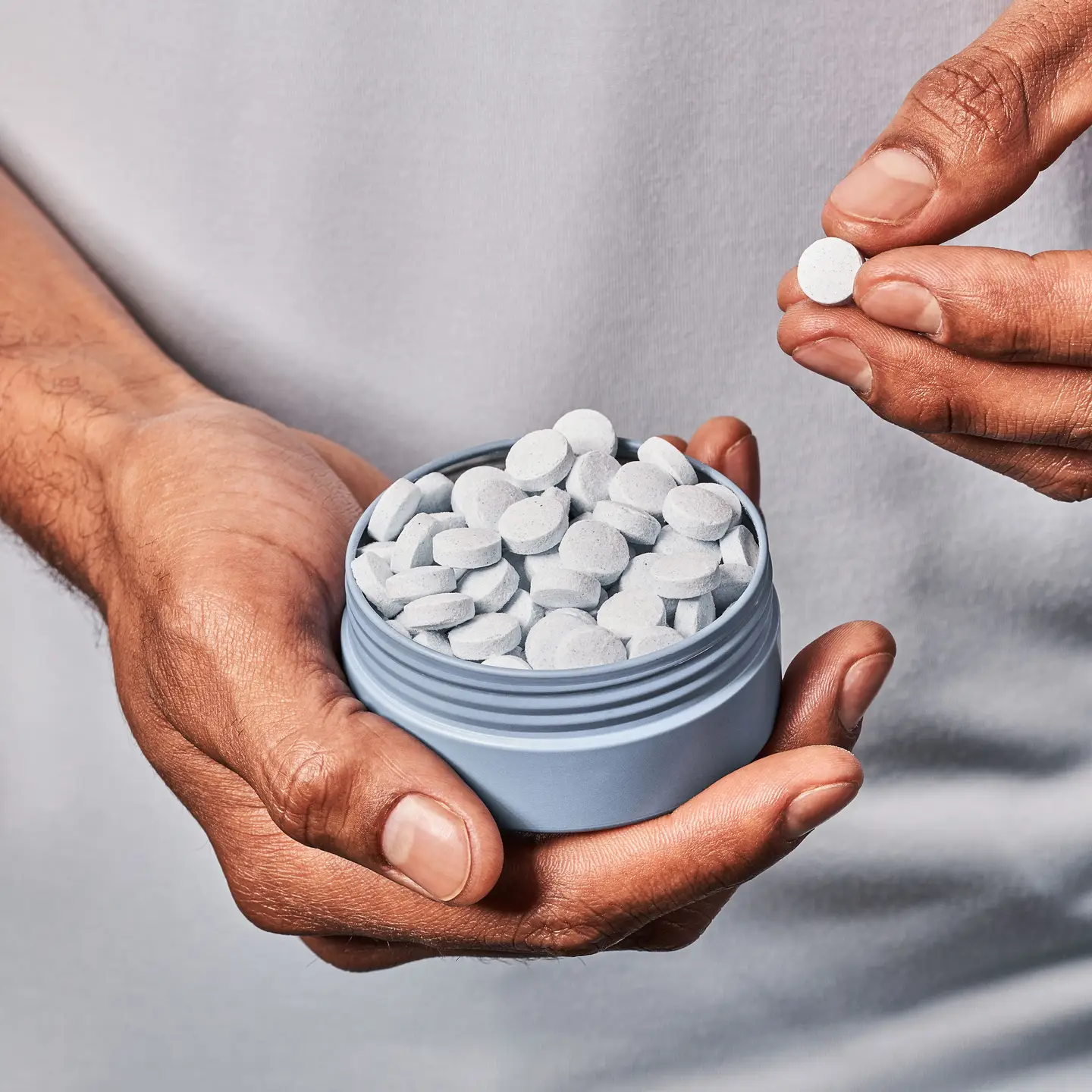 Alcohol-Free Cool Mint &amp; Fluoride-Free Mouthwash Tablets