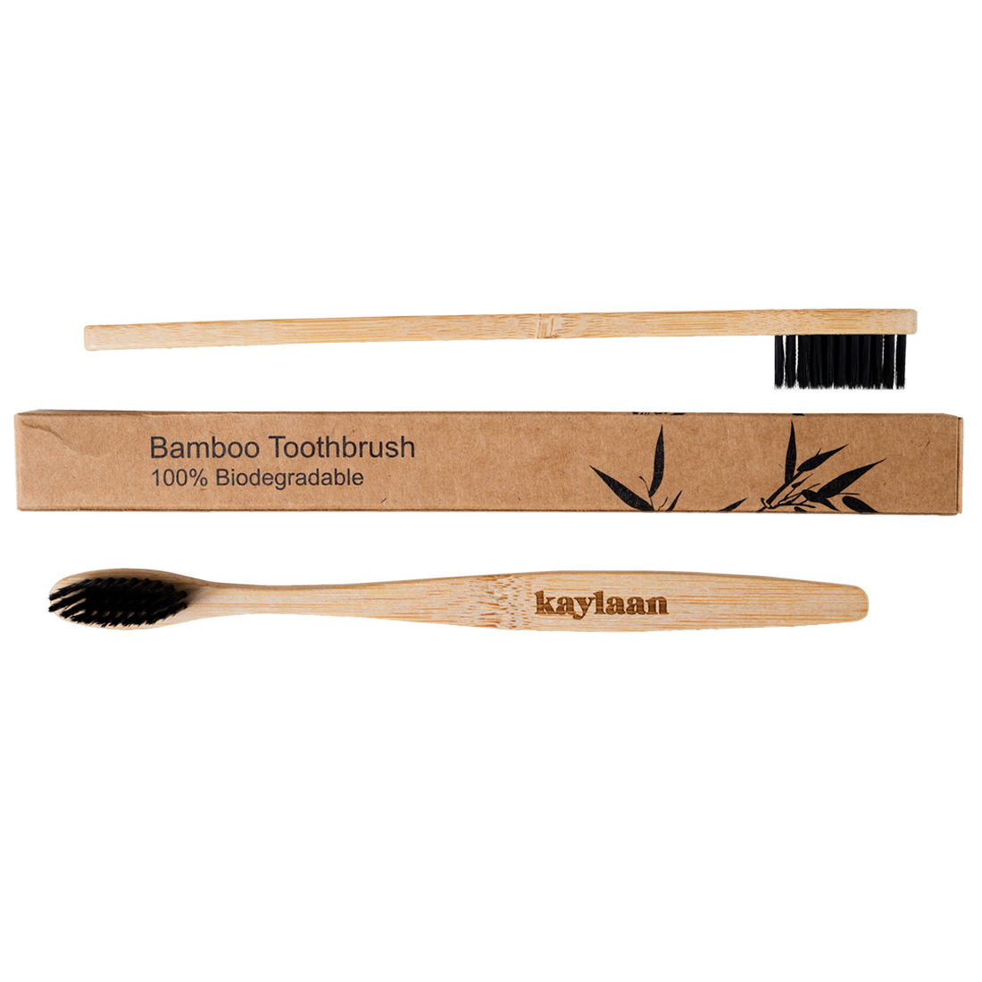 Kaylaan Bamboo Toothbrush – 100% Compostable &amp; Plastic-Free