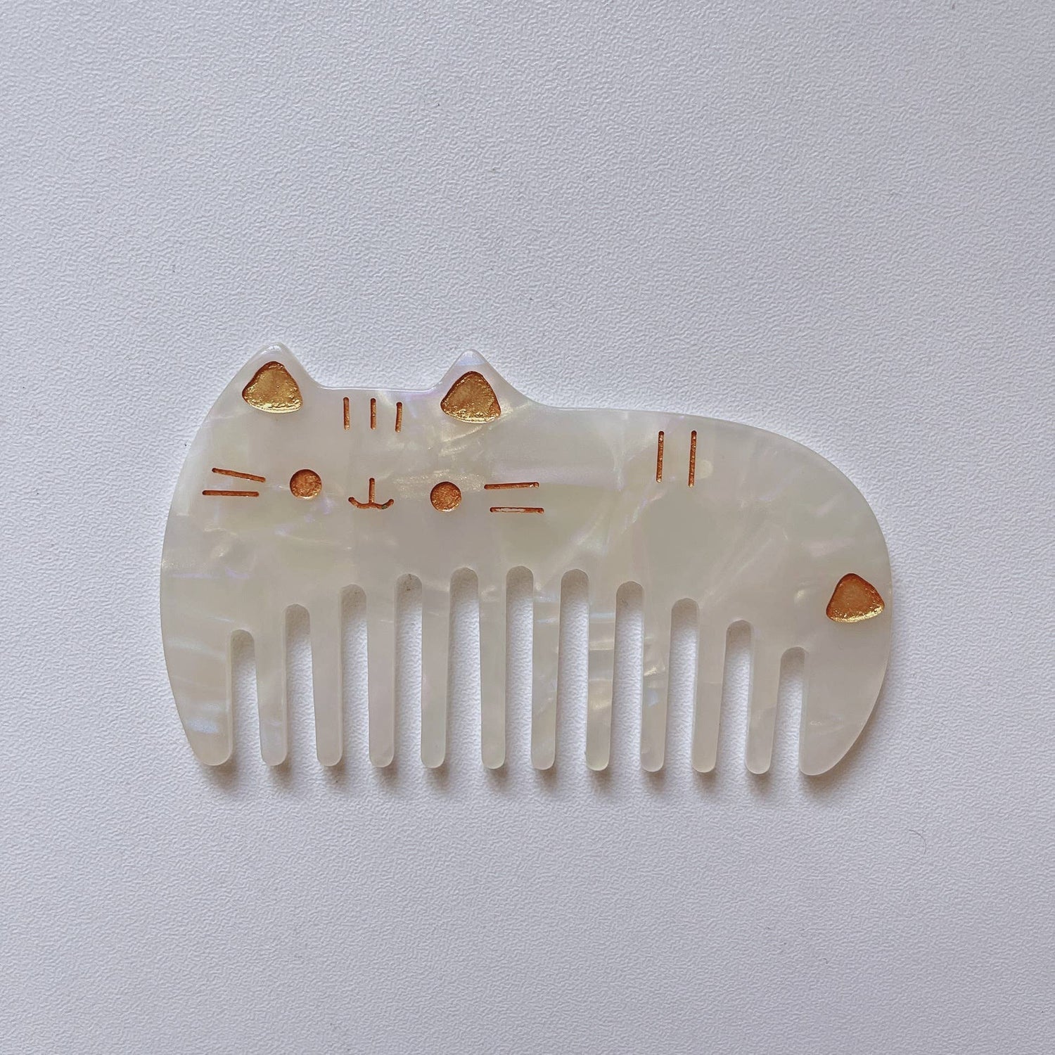 Cute Cat Wide Tooth Comb - Mini