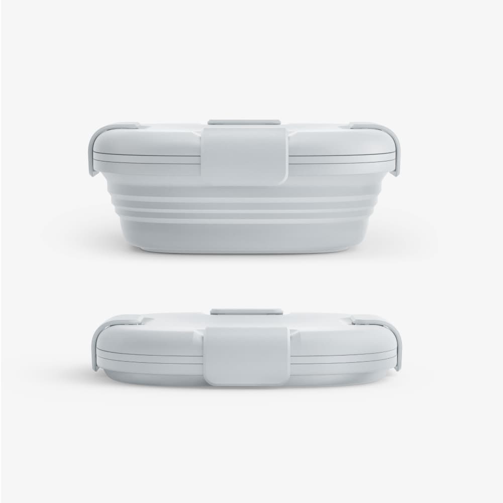 24 oz Collapsible Food Storage Box - Collapsed Packaging