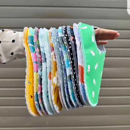 Baby Bib: Timeless Prints