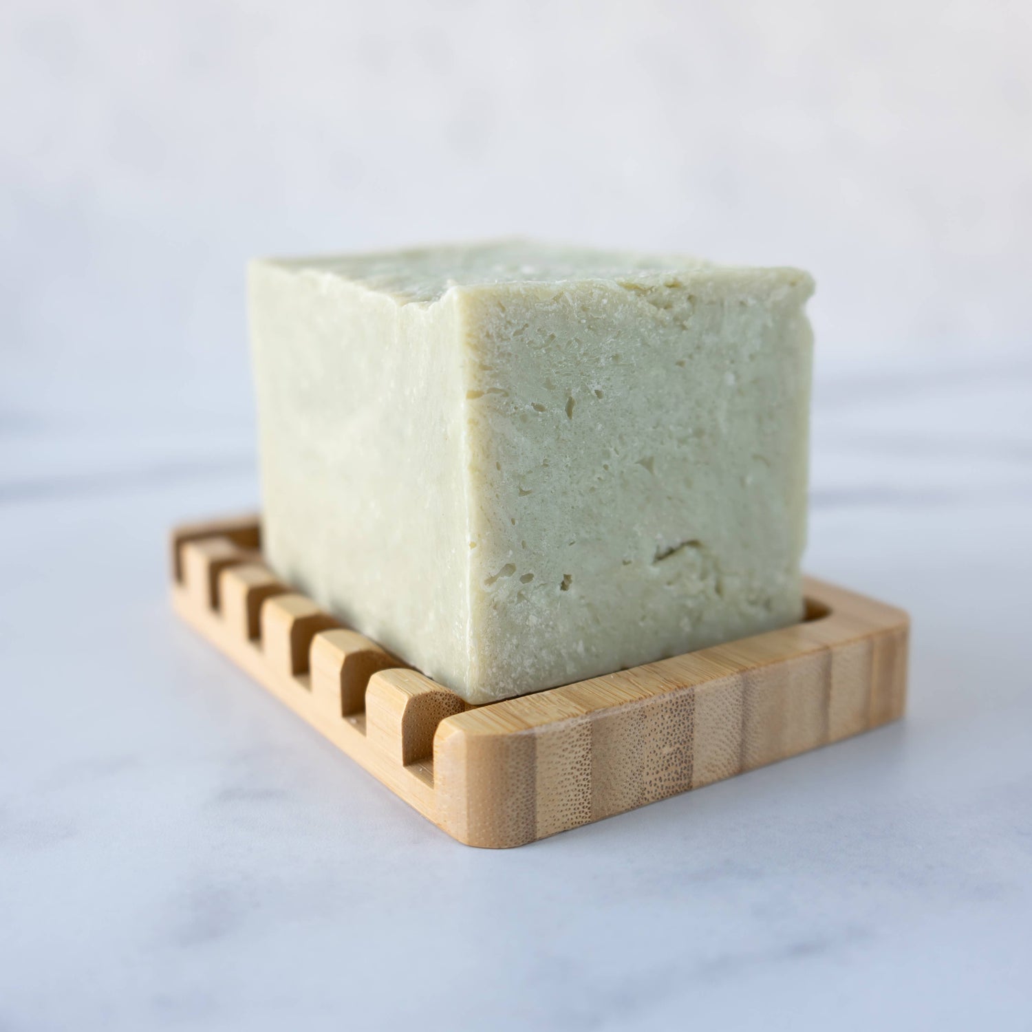 Bamboo Waterfall Self-Draining Soap Dish