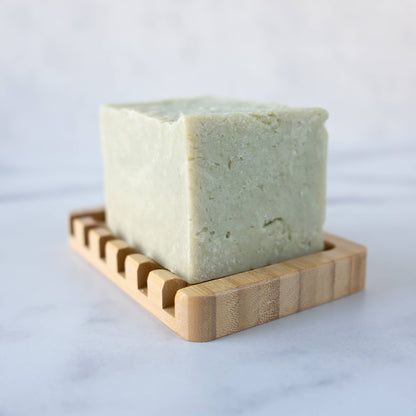 Bamboo Waterfall Self-Draining Soap Dish