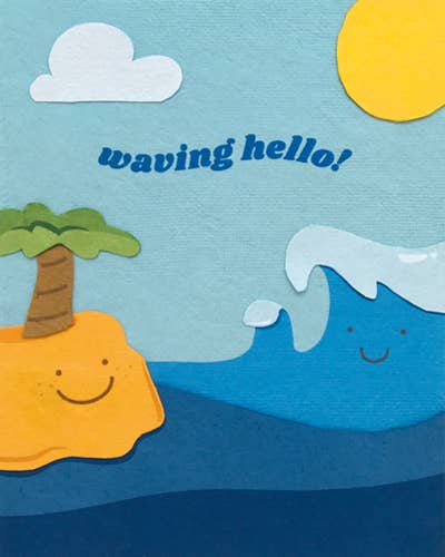 Waving Hello