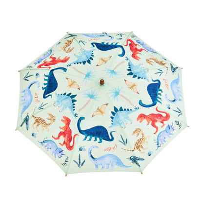 Limited Meri Meri Rainbow Stripes Kids Duck Umbrella