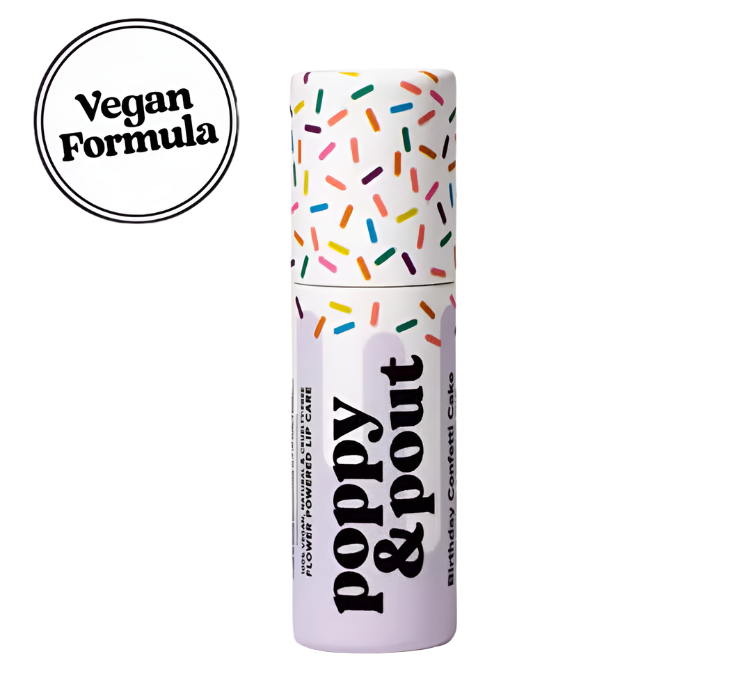 lip balm in a paper tube