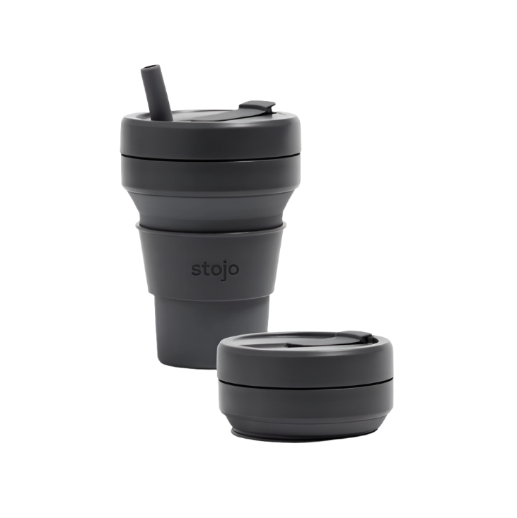 collapsible silicone 16 oz coffee cup