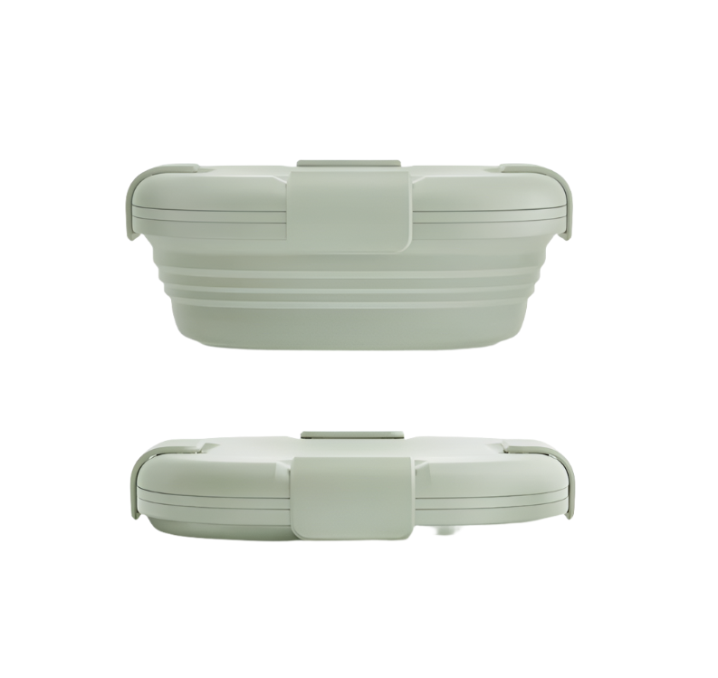 collapsible silicone container