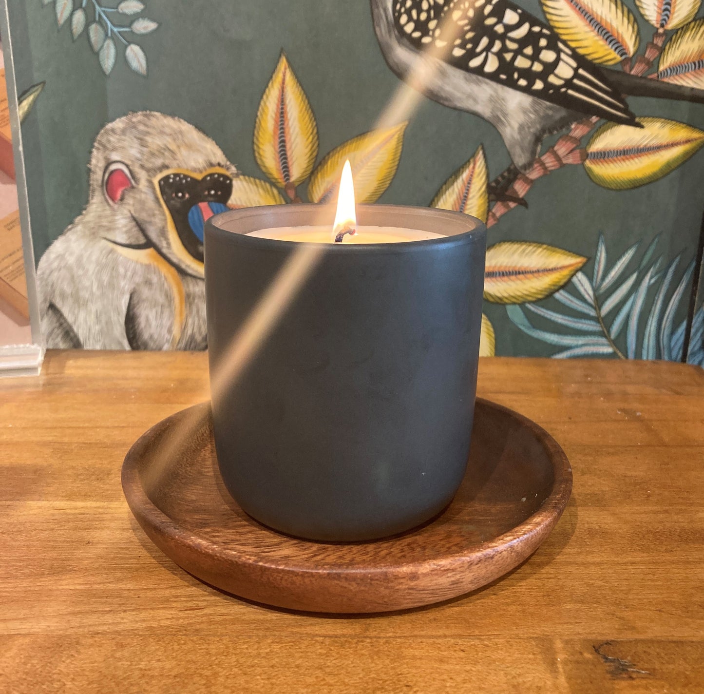 Hand-poured candle in 10oz ceramic