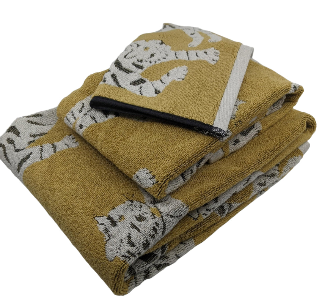Tigers Organic Cotton Hand Towel