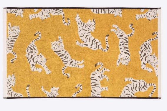 Tigers Organic Cotton Bath Mat